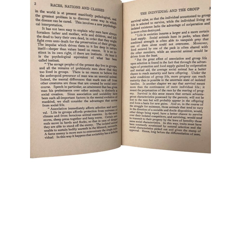 Races Nations And Classes Herbert Adolphus Miller PhD Lippincott 1924 sociology - Picture 11 of 16